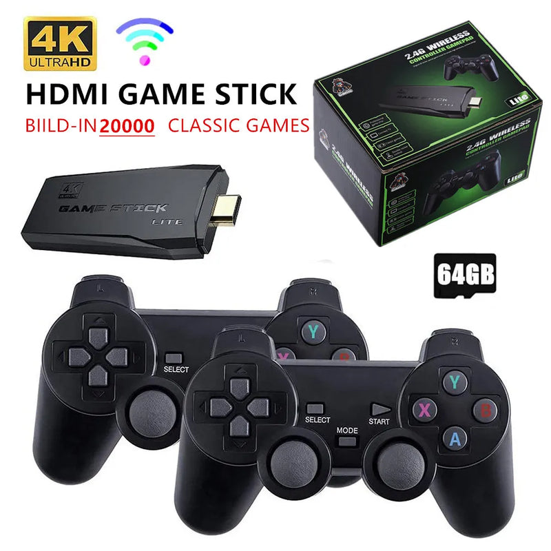 console hdmi GAME STICK 64gb 20000 jogos retro